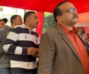 لجان الوافدين بأكتوبر تستقبل مئات الشباب للإدلاء بأصواتهم