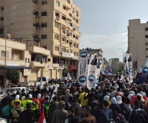 مسيرات واحتفالات بالانتخابات الرئاسية تعم شوارع العريش ومدن شمال سيناء