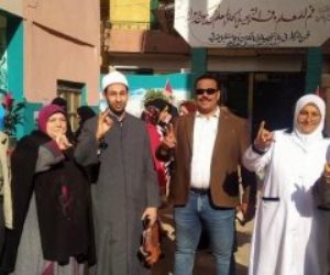 ثالث أيام انتخابات الرئاسة.. زحام أمام لجنة المغتربين بزفتى فى الساعة الأولى