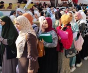 مسيرة شبابية للمشاركة في الانتخابات الرئاسية بمدينة بنها