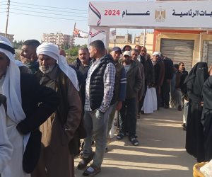 أهالي شمال سيناء يتوافدون على لجان التصويت في الانتخابات الرئاسية