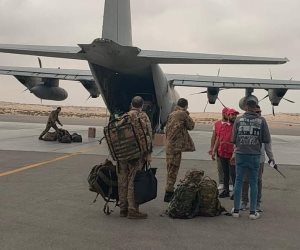 311 طائرة مساعدات إغاثية وإنسانية استقبلها مطار العريش منذ بدء العدوان الإسرائيلي على قطاع غزة 