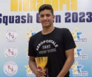 مروان عسل يتوج ببطولة أمريكا لناشئي الاسكواش تحت 17 سنة