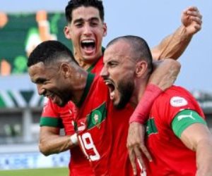 الكعبي وزياش في هجوم المغرب ضد زامبيا فى كأس أمم أفريقيا 2023
