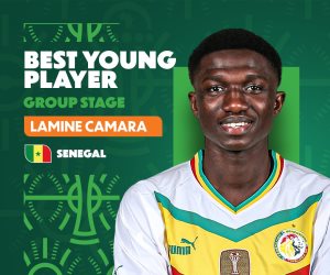 لامين كامارا نجم السنغال أفضل لاعب شاب فى مجموعات كأس أمم أفريقيا 2023
