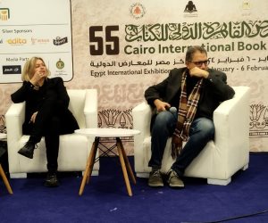 كاتبة نرويجية بمعرض القاهرة للكتاب: ما يحدث فى فلسطين "مجزرة" تتطلب صحوة دولية