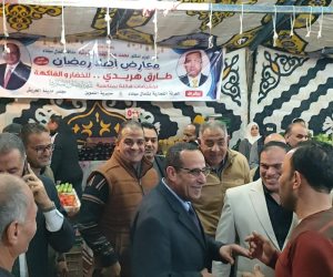 محافظ شمال سيناء يتفقد معرض أهلا رمضان بالعريش للاطمئنان على توافر السلع للمواطنين (صور)