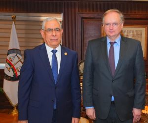 النائب العام يلتقي رئيس بعثة الاتحاد الأوروبي لدى مصر 