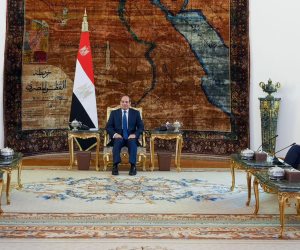 الرئيس السيسي يستقبل وفدا من العموم البريطاني  ويعرض الجهود المصرية للتوصل إلى اتفاق حول أوضاع غزة