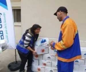 "راعى مصر": توزيع كرتونة رمضان على 3950 أسرة من الأولى بالرعاية خلال رمضان