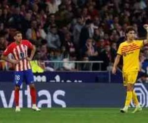 أتلتيكو مدريد ضد برشلونة.. جواو فيليكس يتقدم للبارسا 1-0 وطرد تشافي
