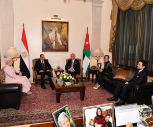 الرئيس السيسي وعاهل الأردن يؤكدان على ضرورة الوقف الفوري لإطلاق النار في غزه