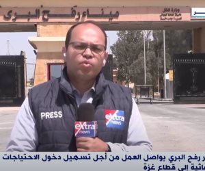معبر رفح يواصل العمل لتسهيل دخول المساعدات إلى غزة (فيديو)
