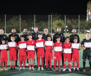 تكريم لاعبي أكاديمية ليفربول بنادي مدينتي لمشاركتهم المميزة في الدوري المصري (فيديو)