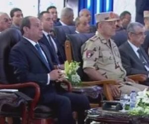 الرئيس السيسى يشاهد فيلما تسجيليا بعنوان "مصر الرقمية"