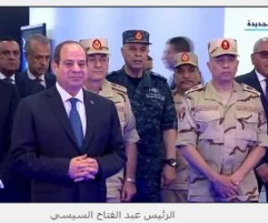 الرئيس السيسي: أنفقنا مليارات الدولارات لتجهيز بنية أساسية لنقل البيانات و90% من الكابلات البحرية تمر عبر مصر