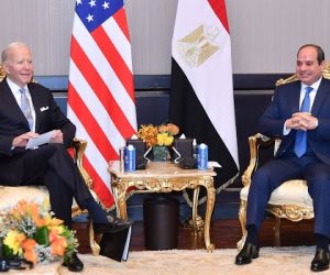 الرئيس السيسى وبايدن يبحثان هاتفيا جهود مصر للتوصل إلى تهدئة فى غزة ووقف لإطلاق النار وتبادل الرهائن