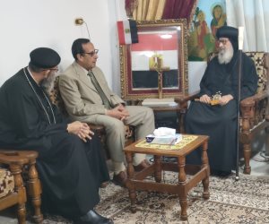 محافظ شمال سيناء يهنئ الاخوة الاقباط بعيد القيامة المجيد