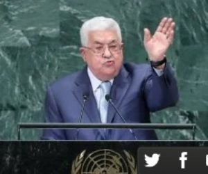 أبو مازن بعد التصويت بأحقية فلسطين بعضوية الأمم المتحدة: أشكر المنحازين للحق والعدل