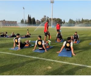  أنتهاء المران الأول للأهلي استعدادا للترجى فى ذهاب نهائى أفريقيا.. فيديو