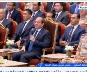  حزب المصريين: الرئيس السيسي حريص على مشاركة الشعب في صنع القرار 