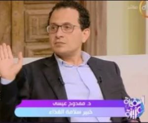 ممدوح عيسى لـ السفيرة عزيزة: سلامة الغذاء لا يمكن الكشف عليها بالحواس