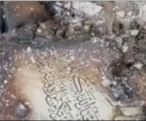  جيش الاحتلال الإسرائيلى يحرق مسجد فى رفح الفلسطينية جنوبى غزة.. فيديو 