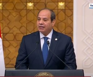 الرئيس السيسي: زيارة رئيس أذربيجان تعكس علاقات البلدين وناقشنا ملفات منها القضية الفلسطينية.. وأكدت مساندة مصر لمبادرات تحقيق السلام