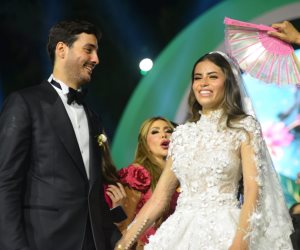 حفل زفاف ابنة محمد السعدي الأسطوري بحضور عدد كبير من النجوم والمشاهير (صور)