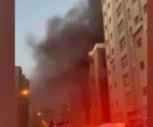ارتفاع عدد ضحايا حريق فى أحد المبانى بالكويت إلى أكثر من 43 وفاة (فيديو)