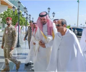 الرئيس عبد الفتاح السيسى يغادر المدينة المنورة
