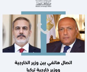 وزيرا خارجية مصر وتركيا يناقشان ترتيبات عقد الاجتماع الأول للمجلس الاستراتيجى