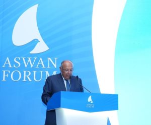 وزير الخارجية يفتتح النسخة الرابعة من منتدى أسوان للسلام والتنمية المستدامين 