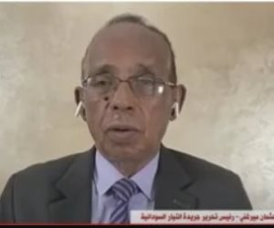 رئيس «التيار السودانية» للقاهرة الإخبارية: ما يحدث بالسودان أشبه بـ«سقوط حر»