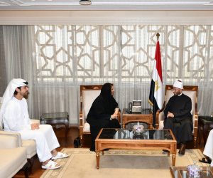 وزير الأوقاف يستقبل سفيرة الإمارات بالقاهرة ويستعرضان الفرص المتاحة وآفاق التعاون المشترك