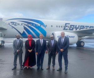 فى أول زيارة خارجية.. وزير الخارجية يزور جيبوتى والصومال ويدشن خط الطيران المباشر بين القاهرة والدولتان "صور"
