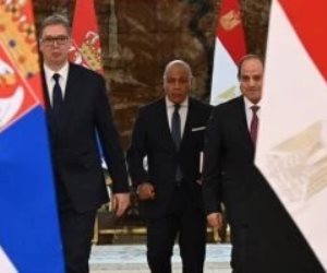 الرئيس السيسي: المباحثات مع رئيس صربيا تناولت سبل تعزيز التعاون المشترك
