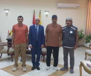 محافظ شمال سيناء يستقبل وفدا إماراتيا رفيع المستوى