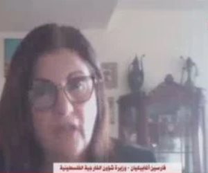 وزيرة خارجية فلسطين للقاهرة الإخبارية: هناك معاناة وصراع يومى فى قطاع غزة