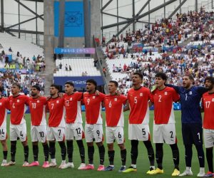  إنتهاء الشوط الأول بين منتخب مصر وفرنسا بالتعادل السلبي بأولمبياد باريس