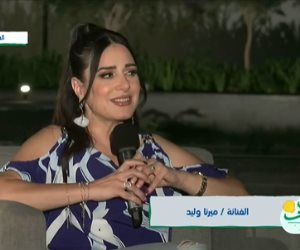 ميرنا وليد: العلمين تحولت من صحراء لمكان ساحر ..والمهرجان مبهر