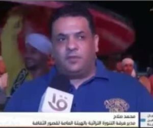 مدير فرقة التنورة: الجمهور مبسوط والأجواء جميلة.. والزوار: مش عاوزين نمشى