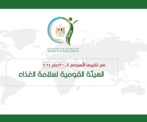 الهيئة القومية لسلامة الغذاء: 4115 رسالة غذائية مصدرة والسودان أكبر الأسواق المستقبلة (انفوجراف)