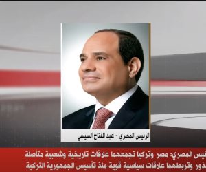 الرئيس المصري: زيارتي اليوم لتركيا ومن قبلها زيارة الرئيس أردوغان للقاهرة تعكس الإرادة المشتركة لبدء مرحلة جديدة من الصداقة والتعاون 