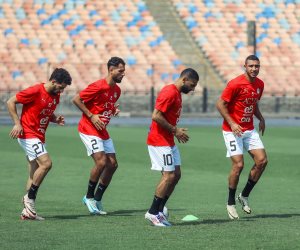 مباراة بوتسوانا ضد مصر.. شاهد كواليس المران الأخير للفراعنة قبل السفر