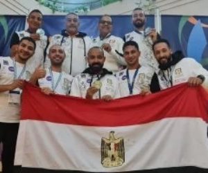 أبطال منتخب الماسترز للخماسى الحديث يحرزون ذهبية وفضيتين ببطولة العالم بالمجر