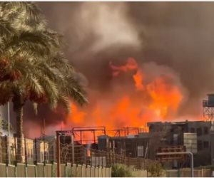 معاينة حريق مدينة الإنتاج: النيران التهمت لوكيشن لتصوير الأعمال الفنية