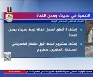 "إكسترا نيوز" تعرض تقريرا حول التنمية فى سيناء ومدن القناة.. فيديو