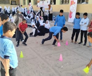 على مدار 3 أيام.. تنفيذ برنامج الرياضة من أجل التنمية تحت شعار "مهارتي لياقتي" بمدارس بئر العبد