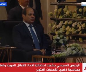 الرئيس السيسي يرحب بالحضور.. ويؤكد: مناسبة انتصارات أكتوبر ستظل خالدة فى وجداننا